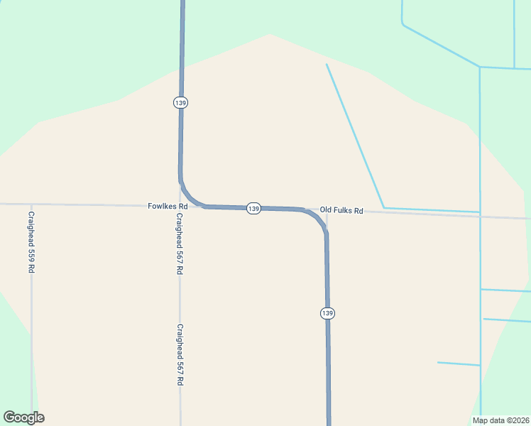 map of restaurants, bars, coffee shops, grocery stores, and more near 2088 Arkansas 139 in Monette