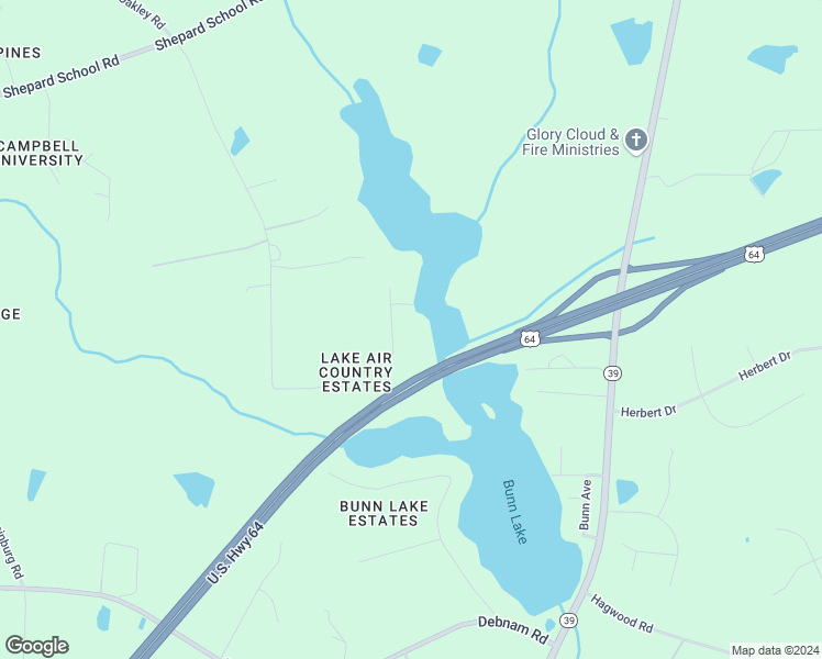 map of restaurants, bars, coffee shops, grocery stores, and more near 10768 Patrician Way in Zebulon