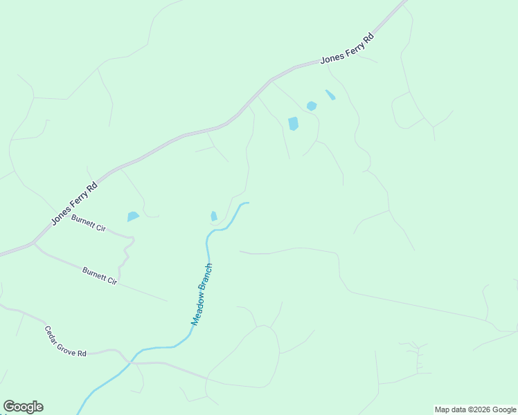 map of restaurants, bars, coffee shops, grocery stores, and more near 329 Walnut Branch Road in Chapel Hill