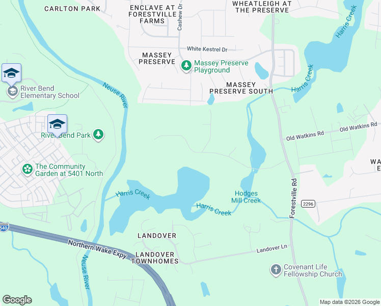 map of restaurants, bars, coffee shops, grocery stores, and more near 4024 Granite Ridge Trail in Raleigh