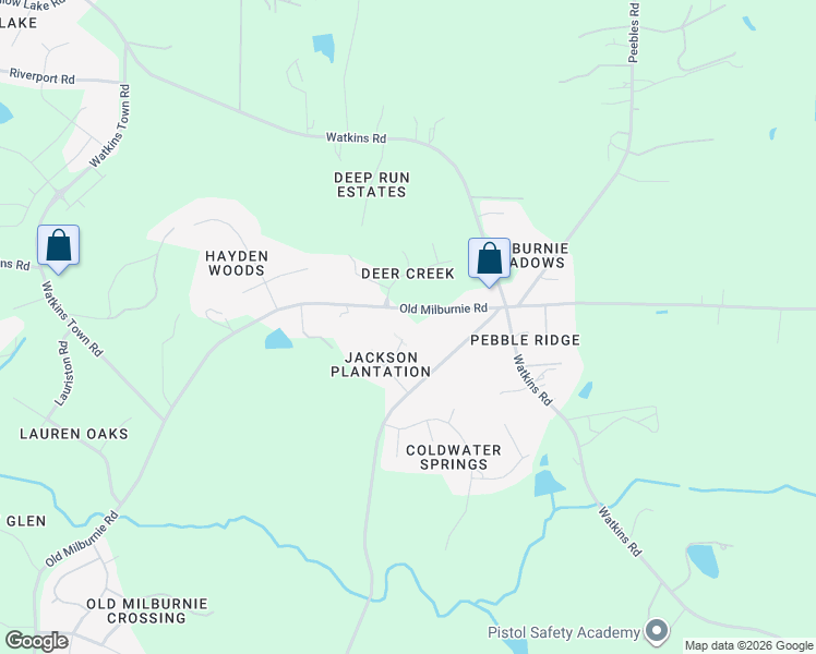 map of restaurants, bars, coffee shops, grocery stores, and more near 4236 Old Milburnie Road in Raleigh