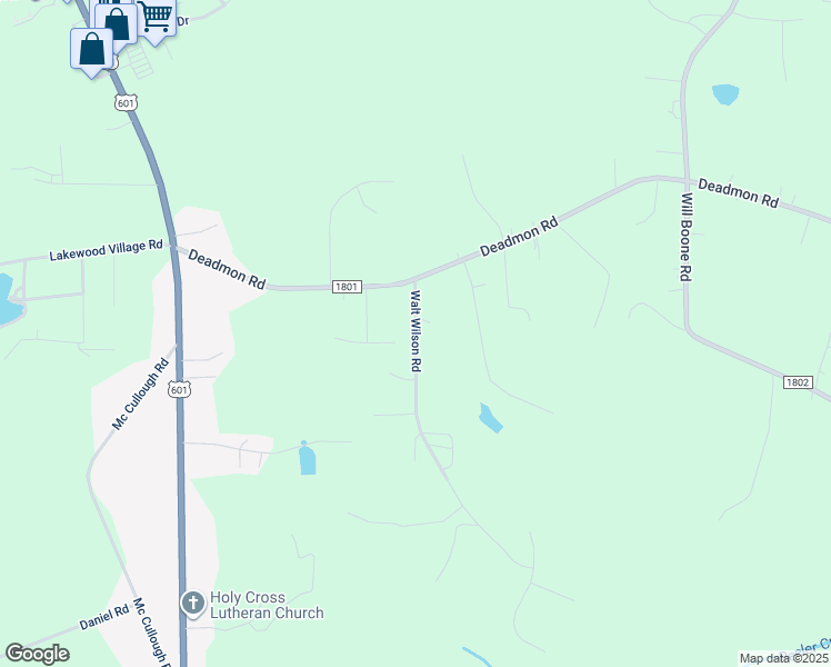 map of restaurants, bars, coffee shops, grocery stores, and more near 140 Walt Wilson Road in Mocksville