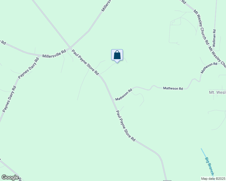map of restaurants, bars, coffee shops, grocery stores, and more near 6109 Paul Payne Store Road in Taylorsville