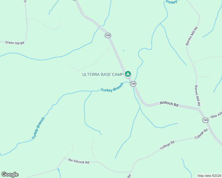 map of restaurants, bars, coffee shops, grocery stores, and more near 7500 Antioch Road in Smithville