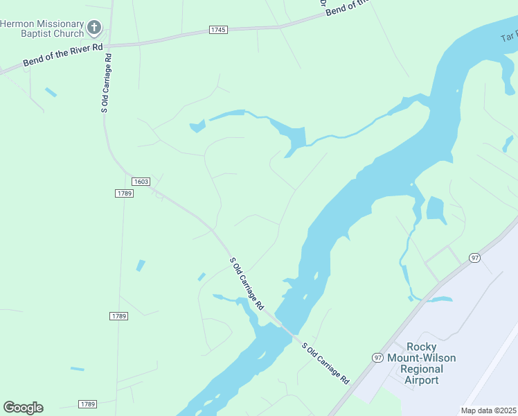 map of restaurants, bars, coffee shops, grocery stores, and more near 5271 Creekstone Road in Rocky Mount