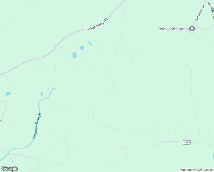 map of restaurants, bars, coffee shops, grocery stores, and more near 64 Black Bear Court in Chapel Hill