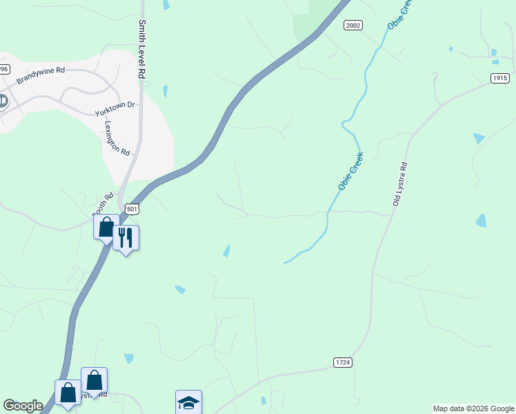 map of restaurants, bars, coffee shops, grocery stores, and more near 470 Sun Forest Way in Chapel Hill