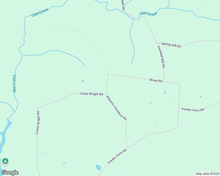 map of restaurants, bars, coffee shops, grocery stores, and more near 620 Roberts Cemetery Road in Walling
