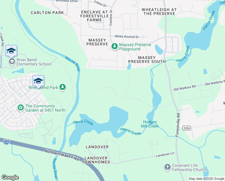 map of restaurants, bars, coffee shops, grocery stores, and more near 4025 Granite Ridge Trail in Raleigh