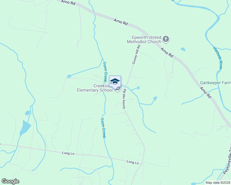 map of restaurants, bars, coffee shops, grocery stores, and more near 4239 Gosey Hill Road in Franklin