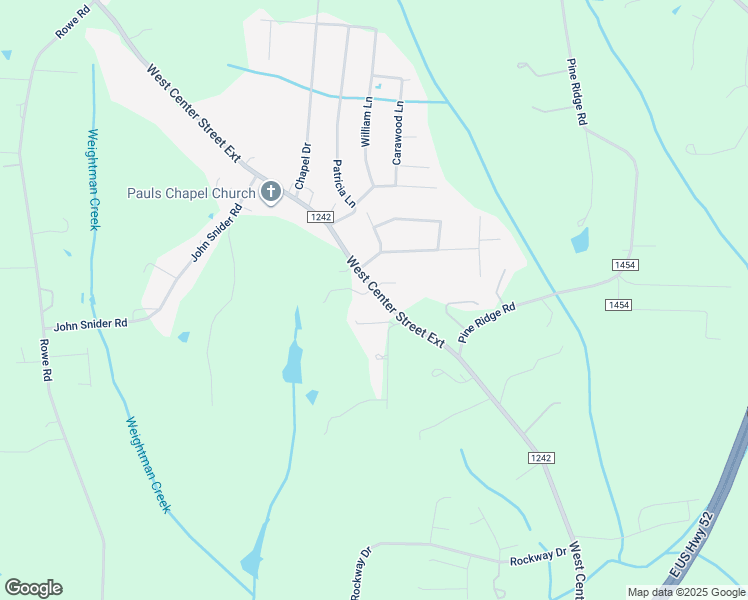 map of restaurants, bars, coffee shops, grocery stores, and more near 2449 West Center Street Extension in Lexington