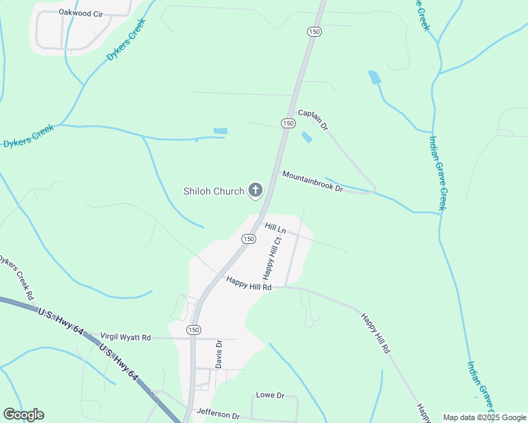 map of restaurants, bars, coffee shops, grocery stores, and more near 281 Sparrow Ln. in Lexington
