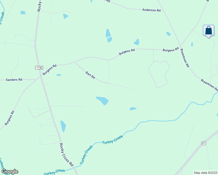 map of restaurants, bars, coffee shops, grocery stores, and more near 2952 Bart Road in Middlesex