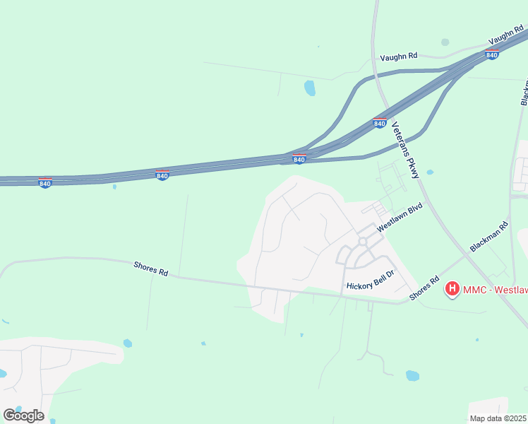 map of restaurants, bars, coffee shops, grocery stores, and more near 1143 Black Oak Drive in Murfreesboro