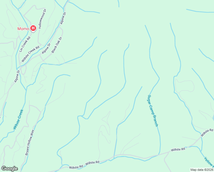 map of restaurants, bars, coffee shops, grocery stores, and more near in Cosby