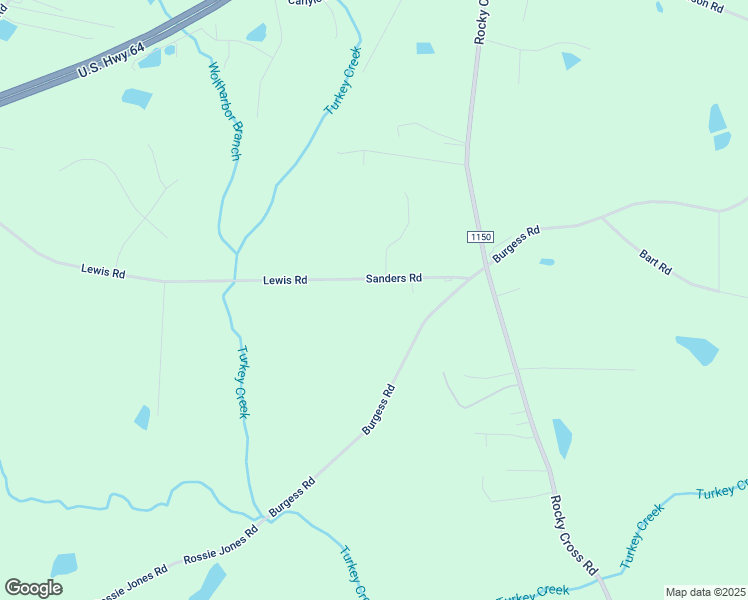 map of restaurants, bars, coffee shops, grocery stores, and more near Sanders Road in Middlesex