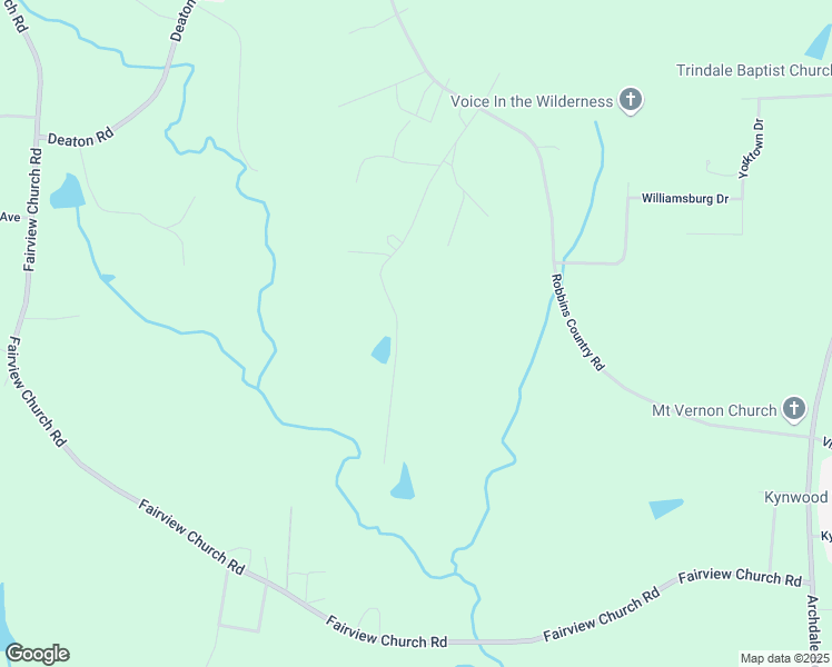 map of restaurants, bars, coffee shops, grocery stores, and more near 4624 Peace Rd in Trinity