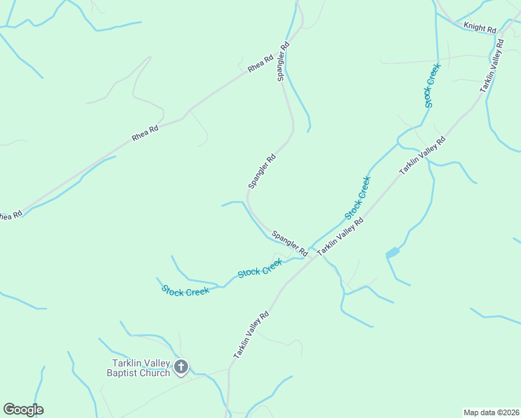 map of restaurants, bars, coffee shops, grocery stores, and more near 8720 Spangler Road in Knoxville