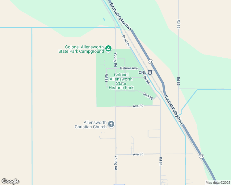 map of restaurants, bars, coffee shops, grocery stores, and more near 3320 Young Road in Earlimart