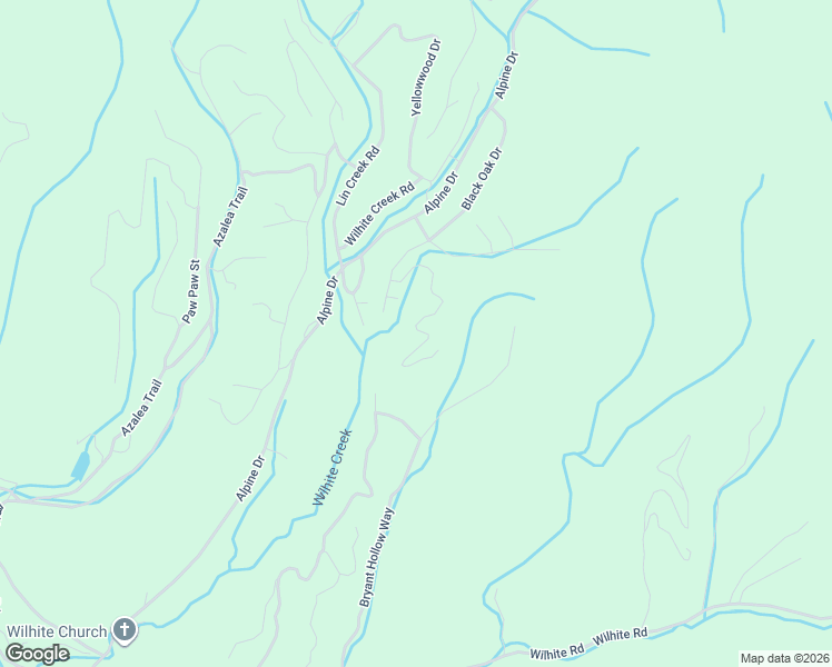 map of restaurants, bars, coffee shops, grocery stores, and more near 1659 Butternut Lane in Sevierville