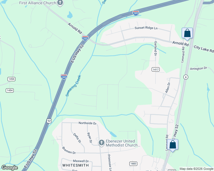 map of restaurants, bars, coffee shops, grocery stores, and more near 322 Northside Drive in Lexington