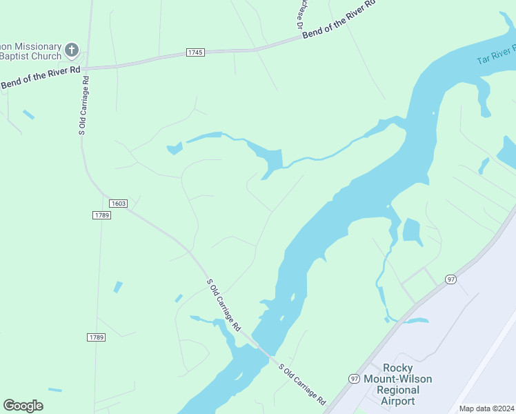 map of restaurants, bars, coffee shops, grocery stores, and more near 7938 Briar Creek Road in Rocky Mount
