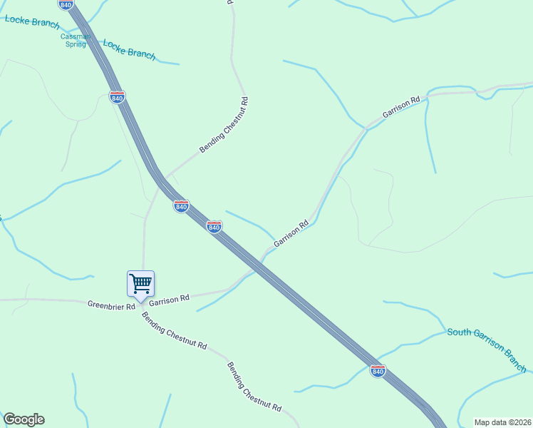 map of restaurants, bars, coffee shops, grocery stores, and more near 5964 Garrison Road in Franklin