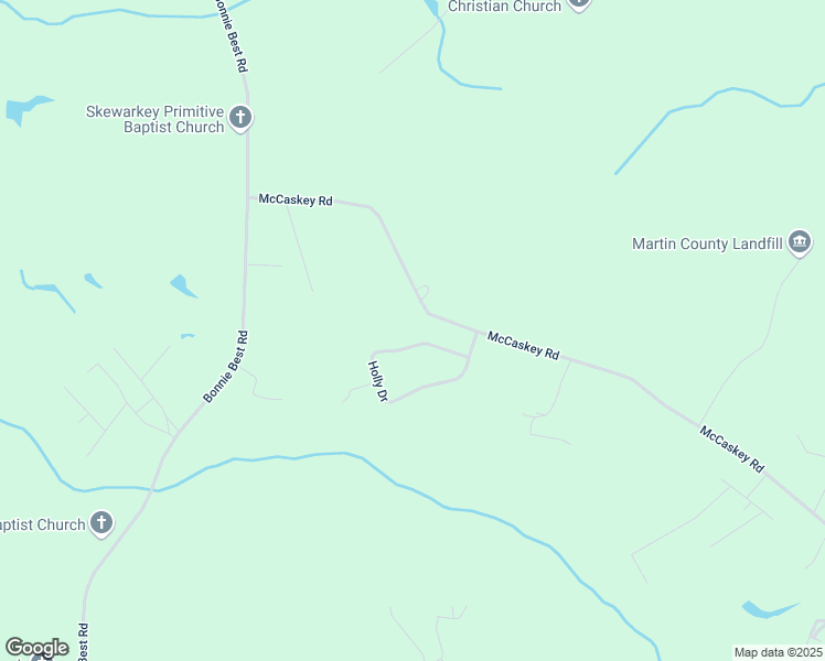 map of restaurants, bars, coffee shops, grocery stores, and more near 1477 Holly Drive in Williamston