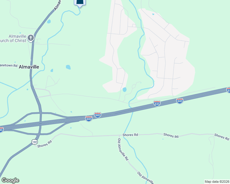 map of restaurants, bars, coffee shops, grocery stores, and more near 6011 Ocala Road in Murfreesboro