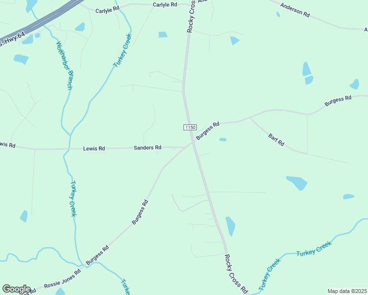 map of restaurants, bars, coffee shops, grocery stores, and more near Sanders Road in Middlesex