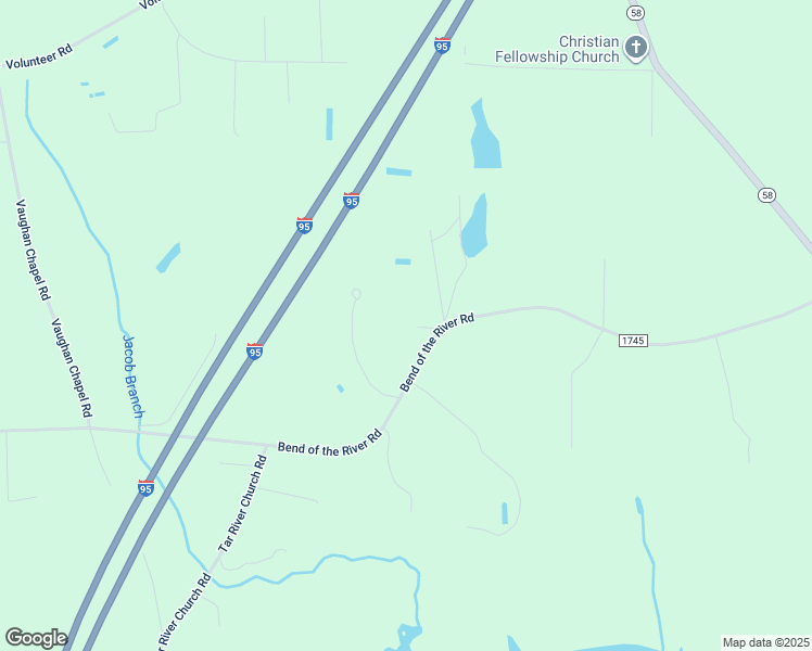 map of restaurants, bars, coffee shops, grocery stores, and more near 3504 Bend of the River Road in Elm City
