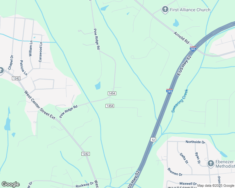 map of restaurants, bars, coffee shops, grocery stores, and more near Bent Creek Drive in Davidson County