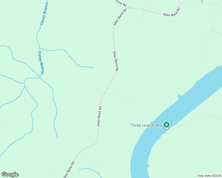 map of restaurants, bars, coffee shops, grocery stores, and more near 1259 Allen Bend Road in Smithville