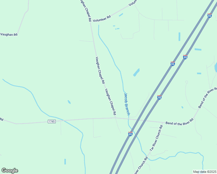 map of restaurants, bars, coffee shops, grocery stores, and more near 7729 Vaughan Chapel Road in Elm City