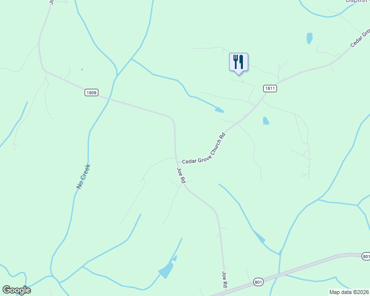 map of restaurants, bars, coffee shops, grocery stores, and more near 826 State Road 1811 in Mocksville