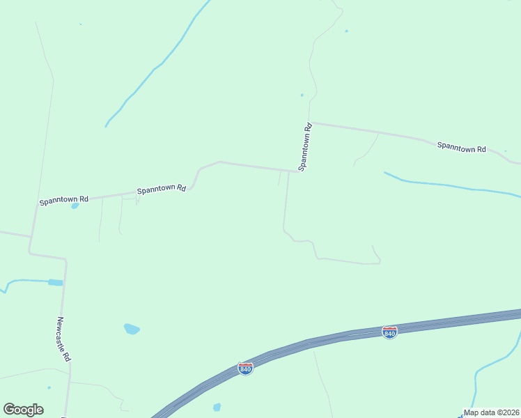 map of restaurants, bars, coffee shops, grocery stores, and more near 10409 Spanntown Road in Arrington