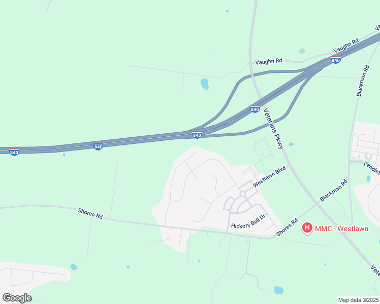 map of restaurants, bars, coffee shops, grocery stores, and more near 1217 Black Oak Drive in Murfreesboro