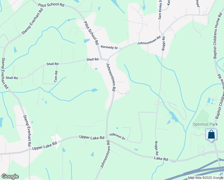 map of restaurants, bars, coffee shops, grocery stores, and more near 1154 Johnsontown Road in Thomasville