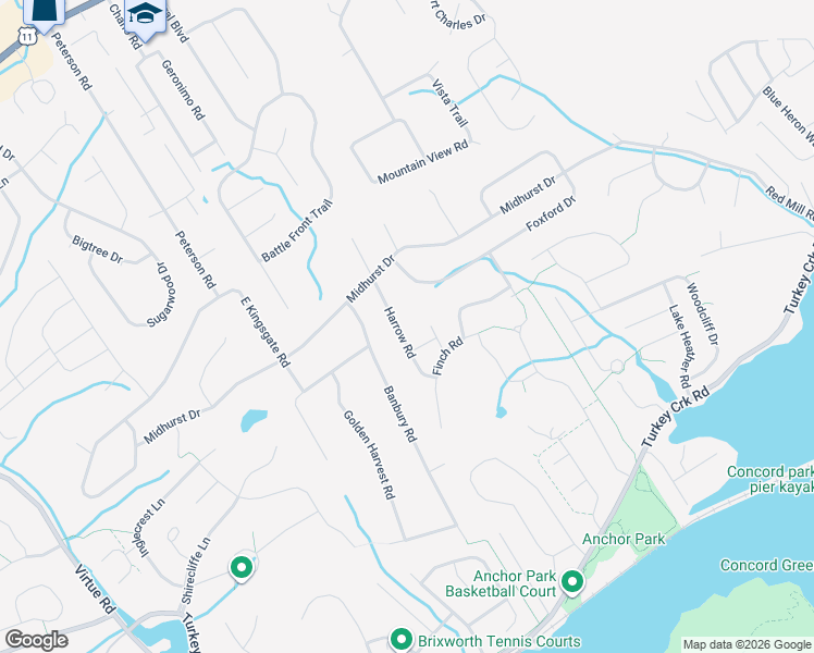 map of restaurants, bars, coffee shops, grocery stores, and more near 520 Harrow Road in Knoxville