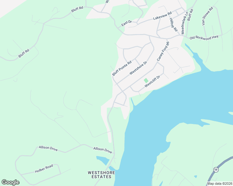 map of restaurants, bars, coffee shops, grocery stores, and more near 510 Bowman Bend Rd in Harriman