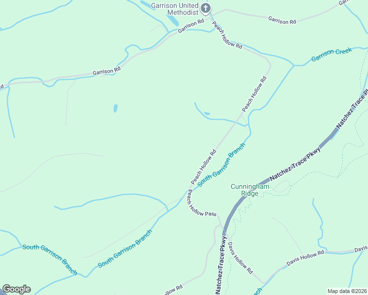 map of restaurants, bars, coffee shops, grocery stores, and more near 5757 Peach Hollow Road in Franklin