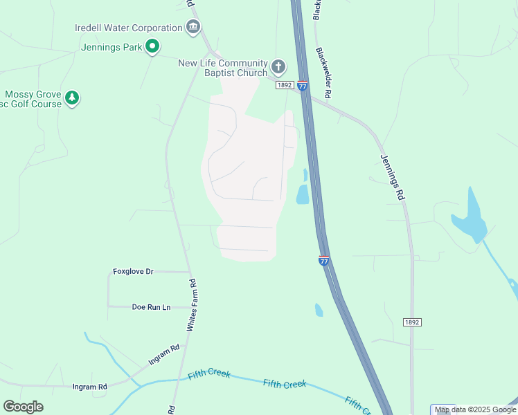 map of restaurants, bars, coffee shops, grocery stores, and more near 274 Donsdale Drive in Statesville