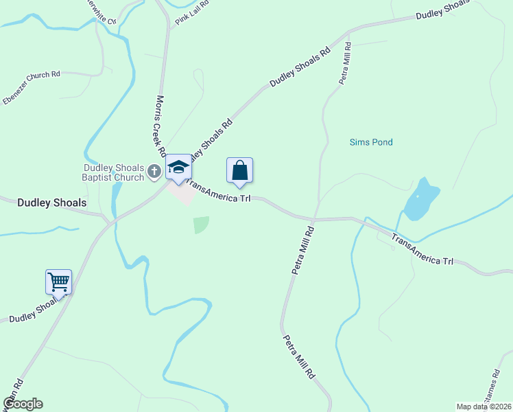 map of restaurants, bars, coffee shops, grocery stores, and more near 5657 Charlie Little Road in Granite Falls