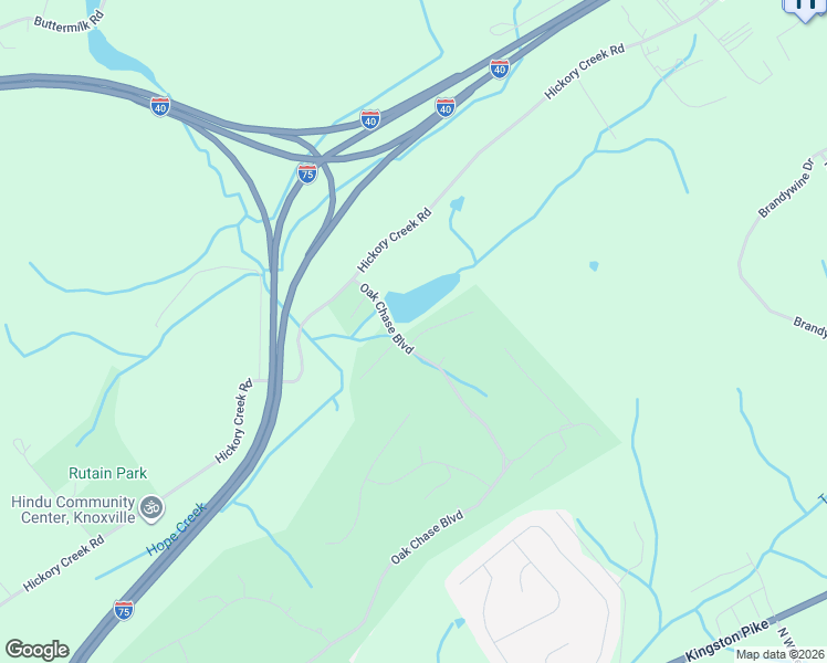 map of restaurants, bars, coffee shops, grocery stores, and more near 111 Waterford Circle in Lenoir City