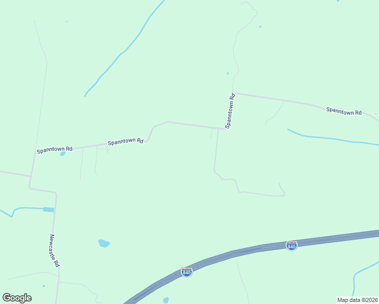 map of restaurants, bars, coffee shops, grocery stores, and more near 10409 Spanntown Road in Arrington