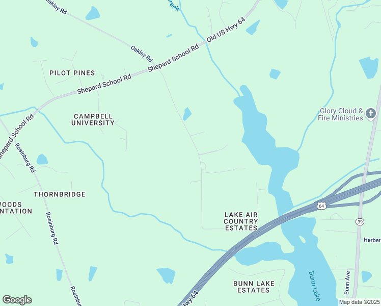 map of restaurants, bars, coffee shops, grocery stores, and more near 10416 Oakley Road in Zebulon