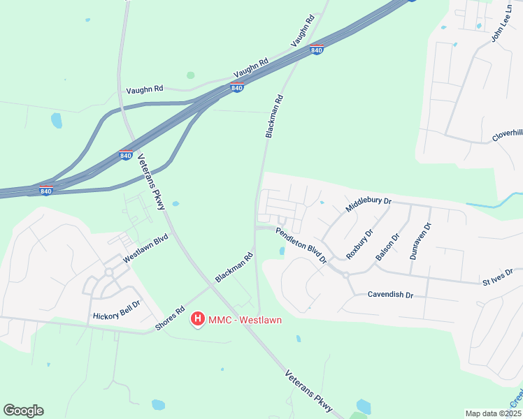 map of restaurants, bars, coffee shops, grocery stores, and more near 1405 Stokesley Drive in Murfreesboro