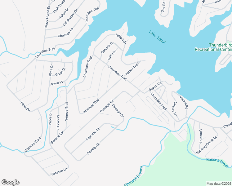 map of restaurants, bars, coffee shops, grocery stores, and more near 3015 Oswego Road in Crossville