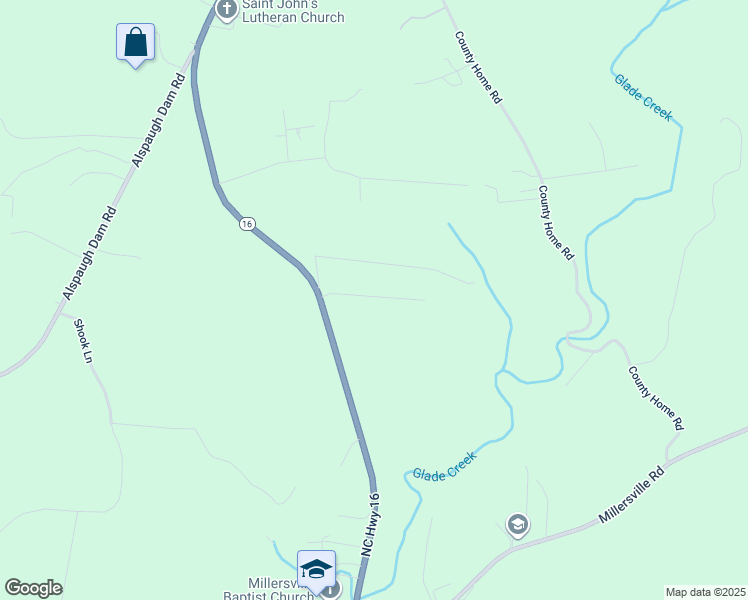 map of restaurants, bars, coffee shops, grocery stores, and more near 121 Mount Pilot Mobile Home Park Drive in Township of Taylorsville