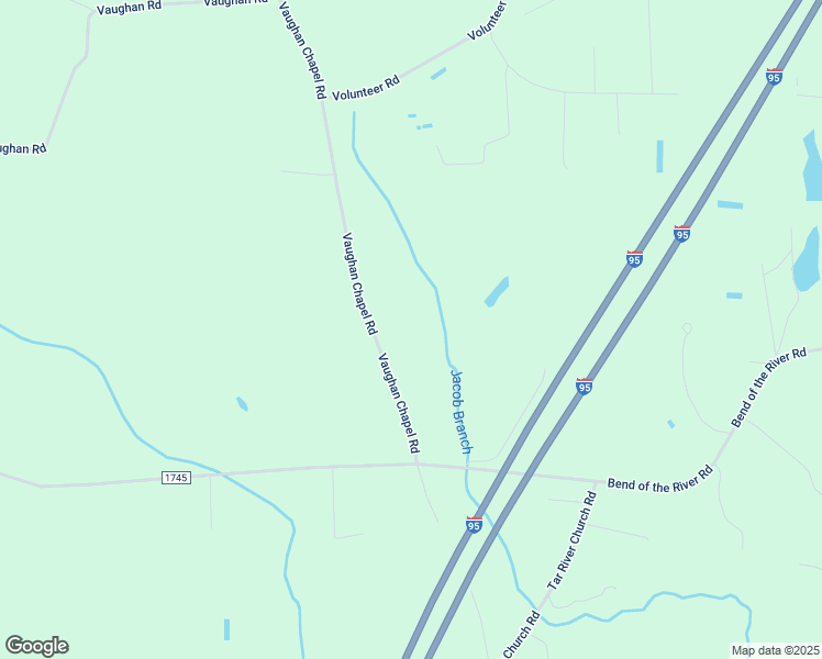map of restaurants, bars, coffee shops, grocery stores, and more near 7729 Vaughan Chapel Road in Elm City